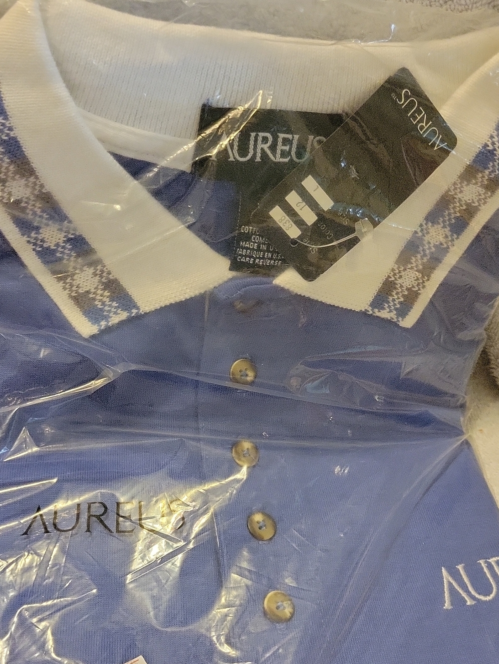 Aureus Golf Shirts Lot Of 3 Large View 4